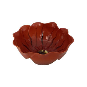 Mustardseed & Moonshine Small Floral Bowl South African Dish 4"w x 1.75"h